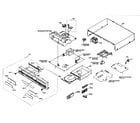 JVC DR-MV1SUS cabinet parts diagram