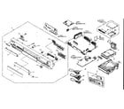 Panasonic DMR-E95HP cabinet parts diagram