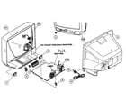 JVC AV-27430/SA cabinet parts diagram