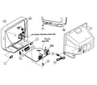 JVC AV-27432/RA cabinet parts diagram