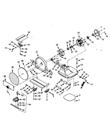 Motor/disc assy