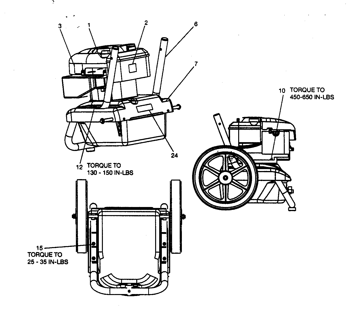 PRESSURE WASHER ASSY 2