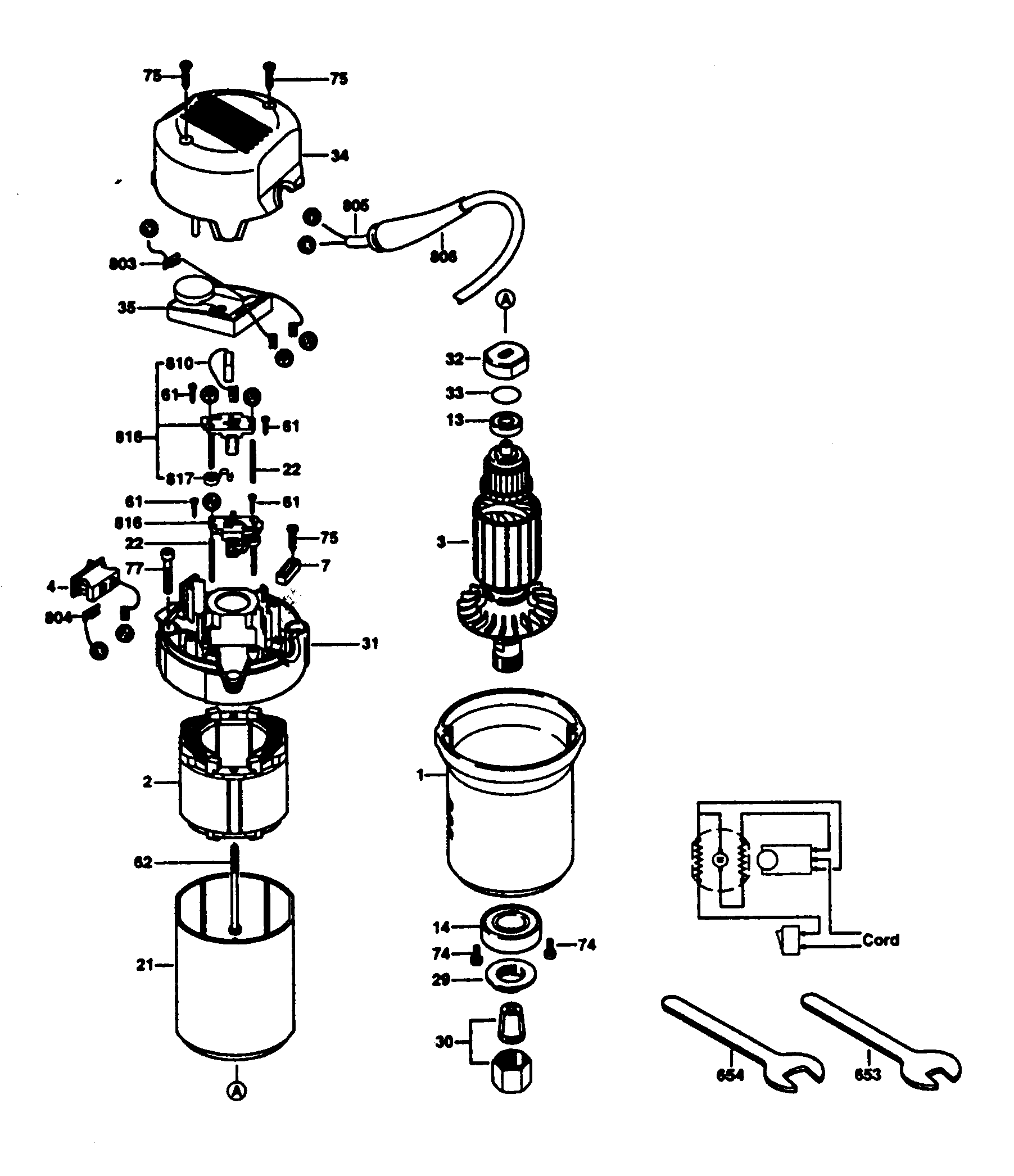 Motor assy