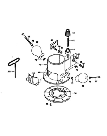Fixed base assy