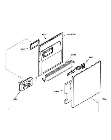 Door assy