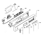 Kenmore Elite 63016304400 control panel diagram