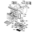 Kenmore 72164682300 oven cavity diagram