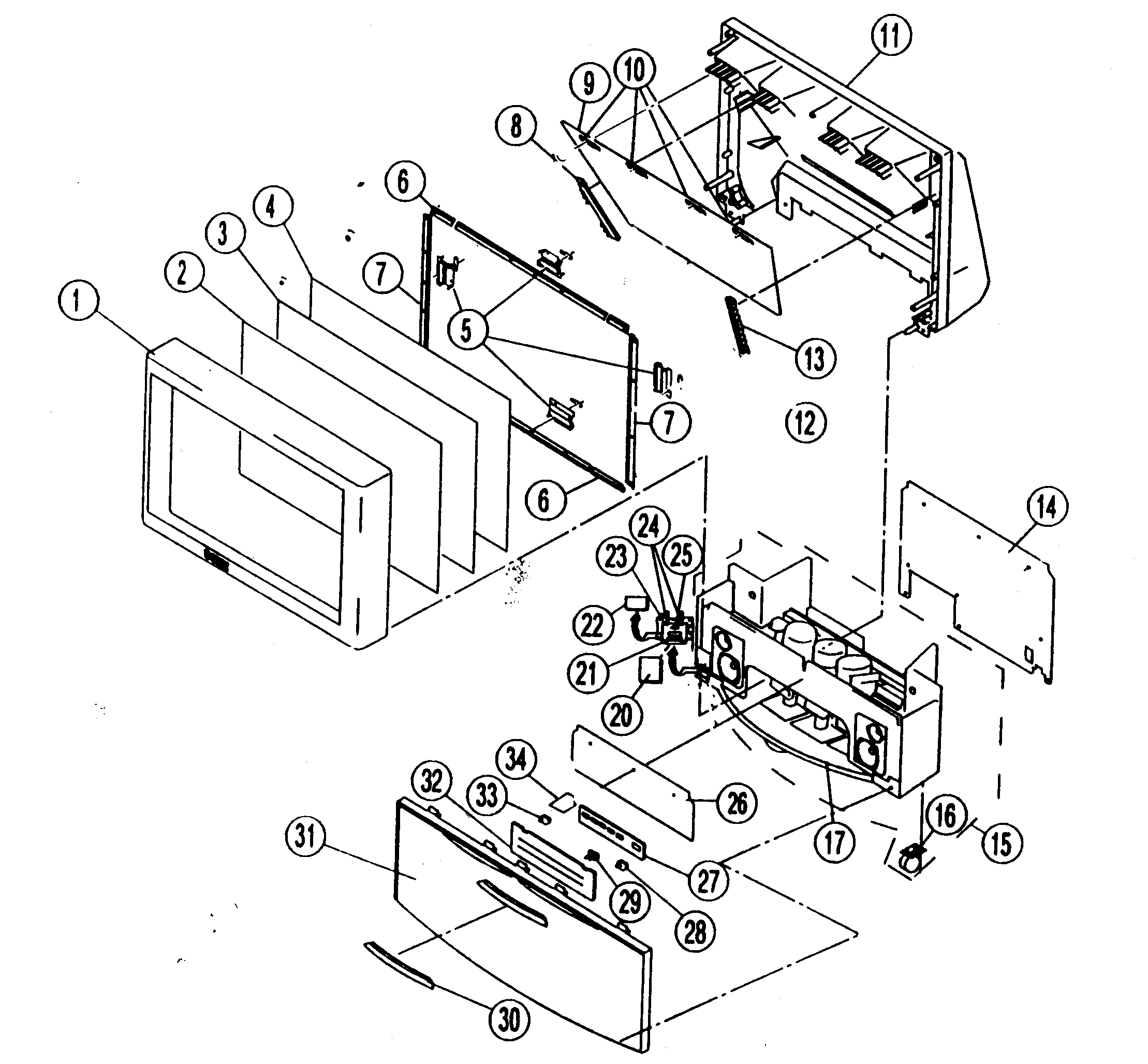 Cabinet parts 1
