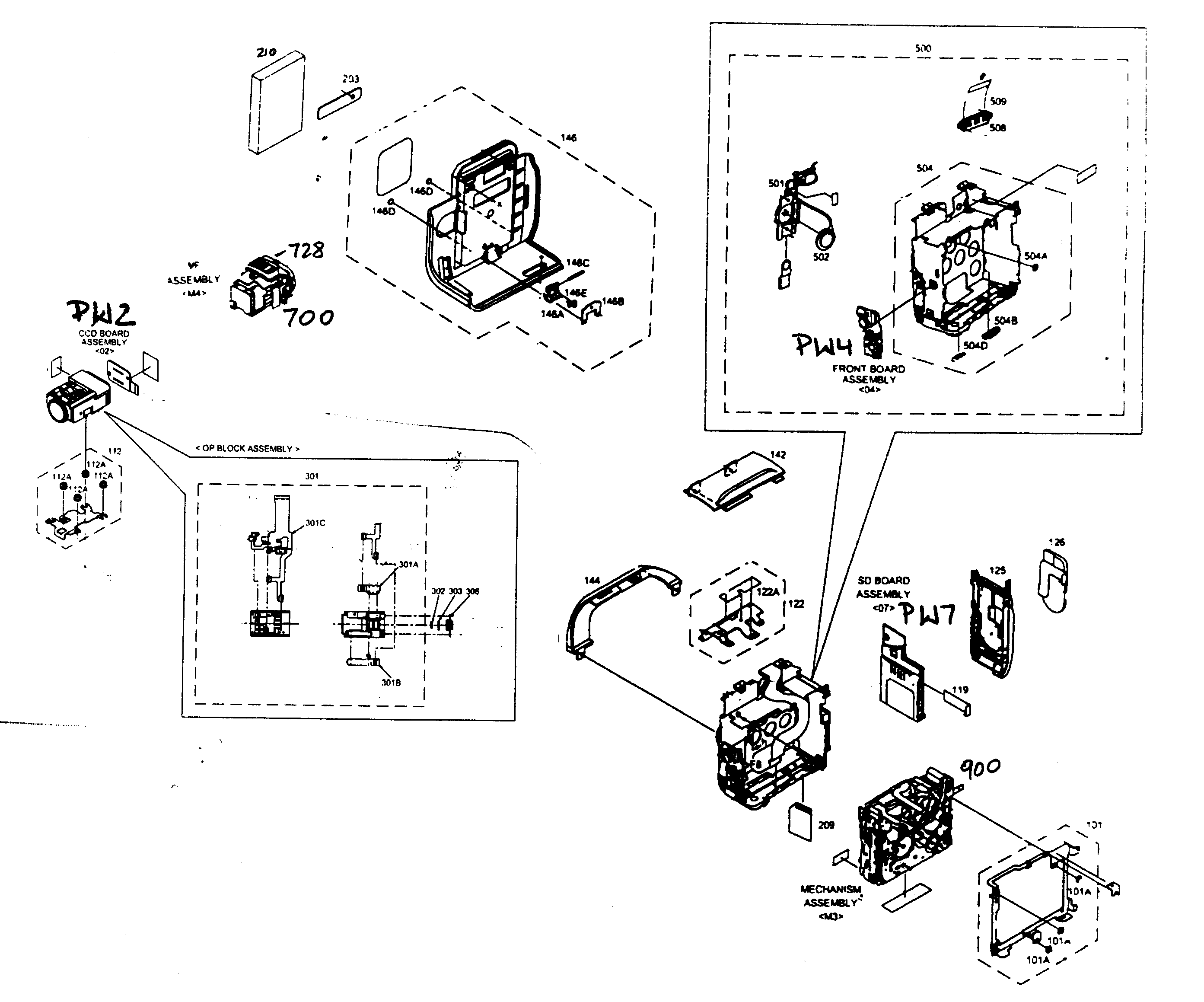 Cabinet parts 1