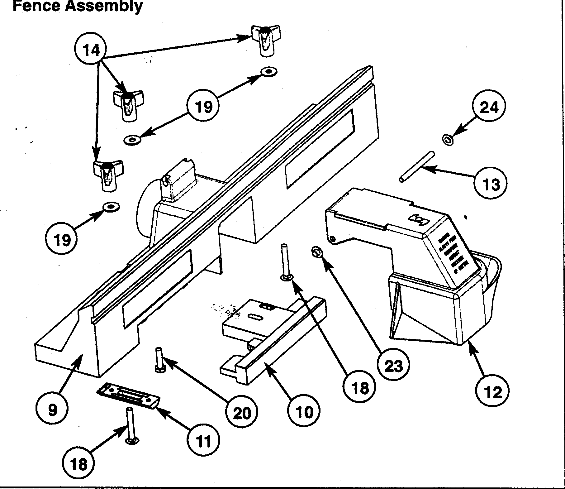 Fence assy