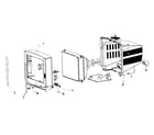 Magnavox 20MS3442/17 cabinet parts diagram