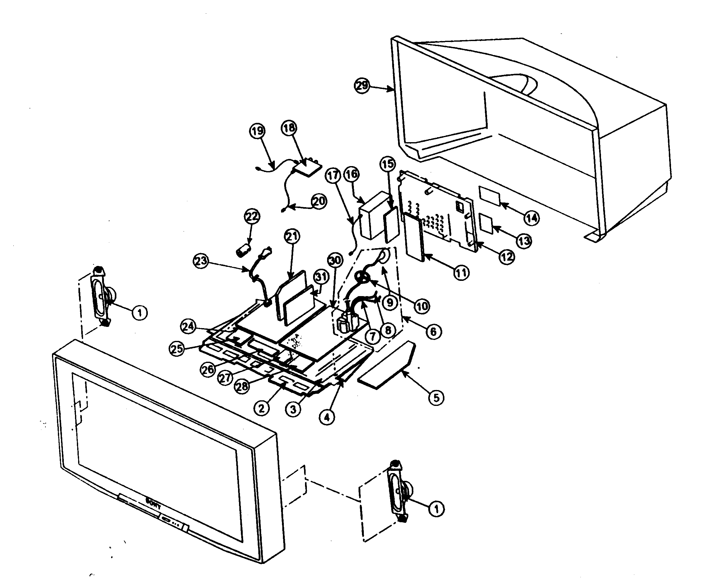 Cabinet parts 1