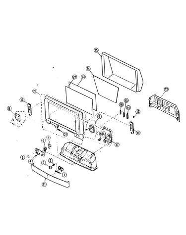 Cabinet parts 1