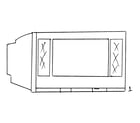 RCA 32F530T cabinet parts diagram