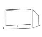 RCA PS36109 cabinet parts diagram