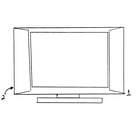 Philips 17PF8946 cabinet parts diagram