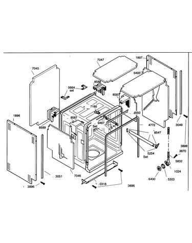 Canibnet parts