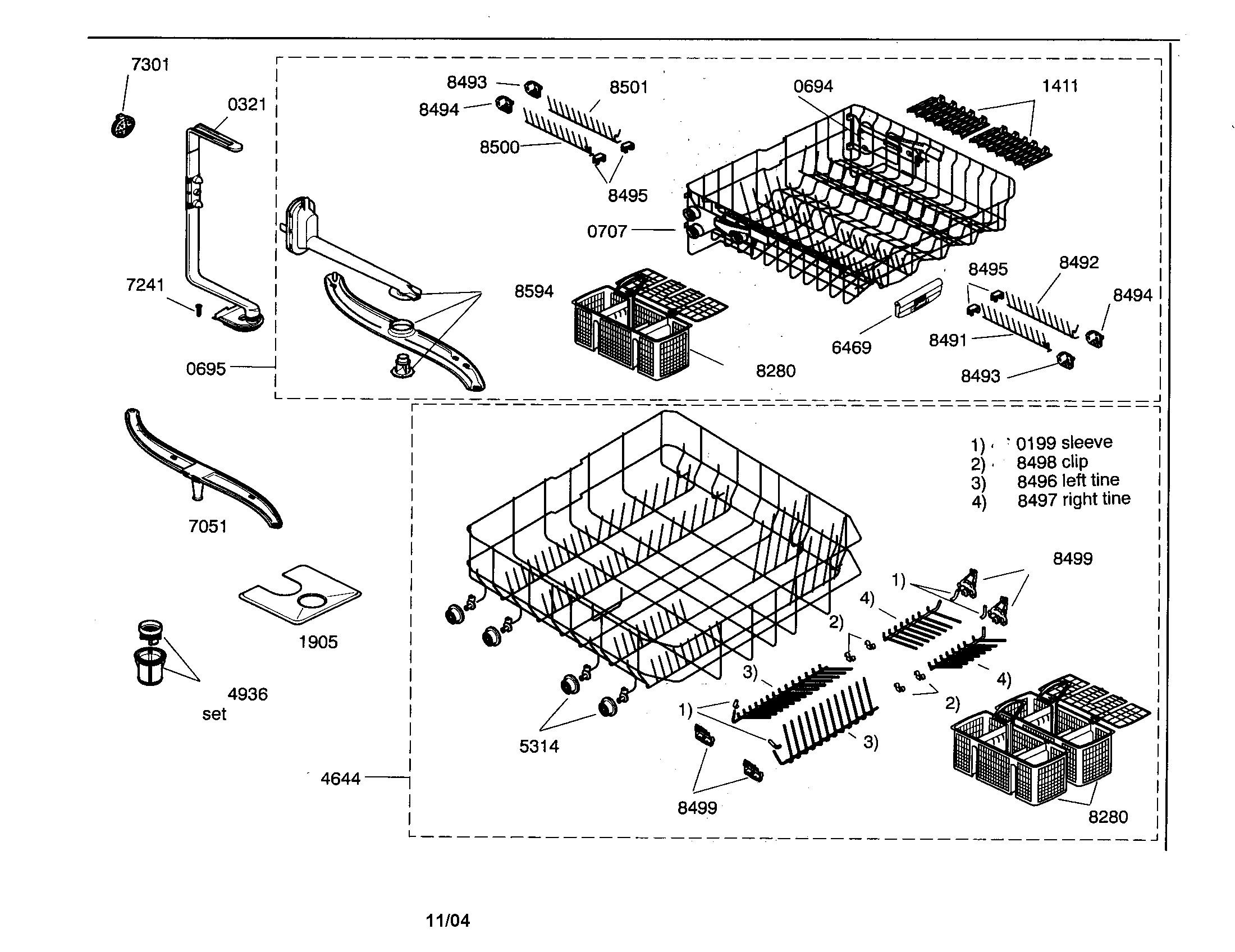 Basket assy