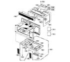 Kenmore 72180009400 oven cavity diagram