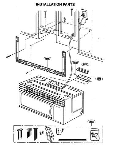 Installation parts