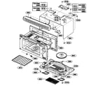 Kenmore 72164662300 oven cavity diagram