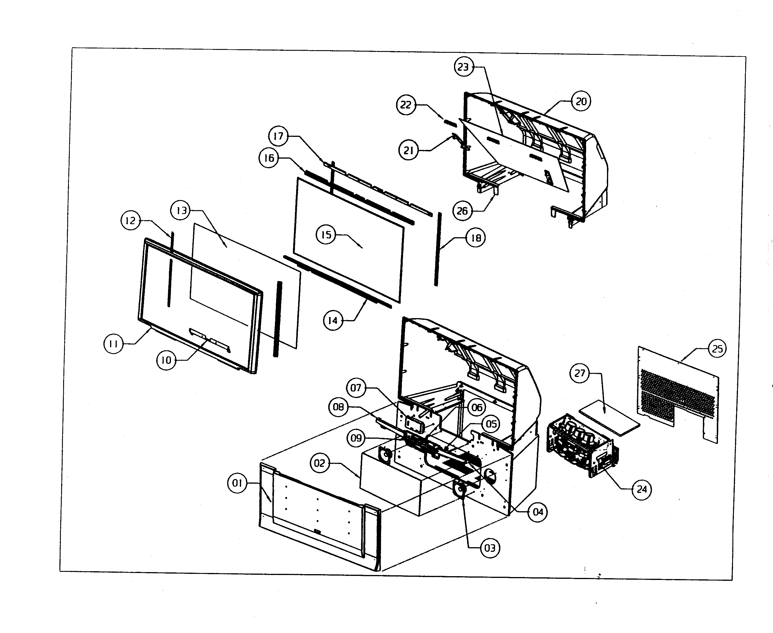 Cabinet parts 1