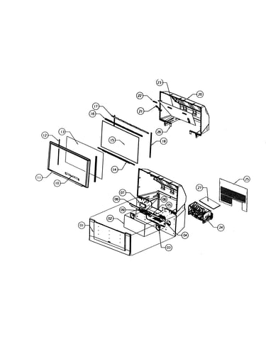 Cabinet parts 1