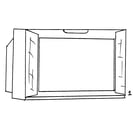 RCA F32450 cabinet parts diagram