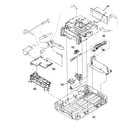 Sony DPP-EX50 cabinet parts 2 diagram