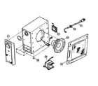 JVC SP-PWM606 cabinet parts diagram