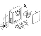 Panasonic SB-WA70PP cabinet parts diagram