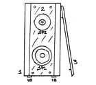 Panasonic SB-PM18P speaker diagram