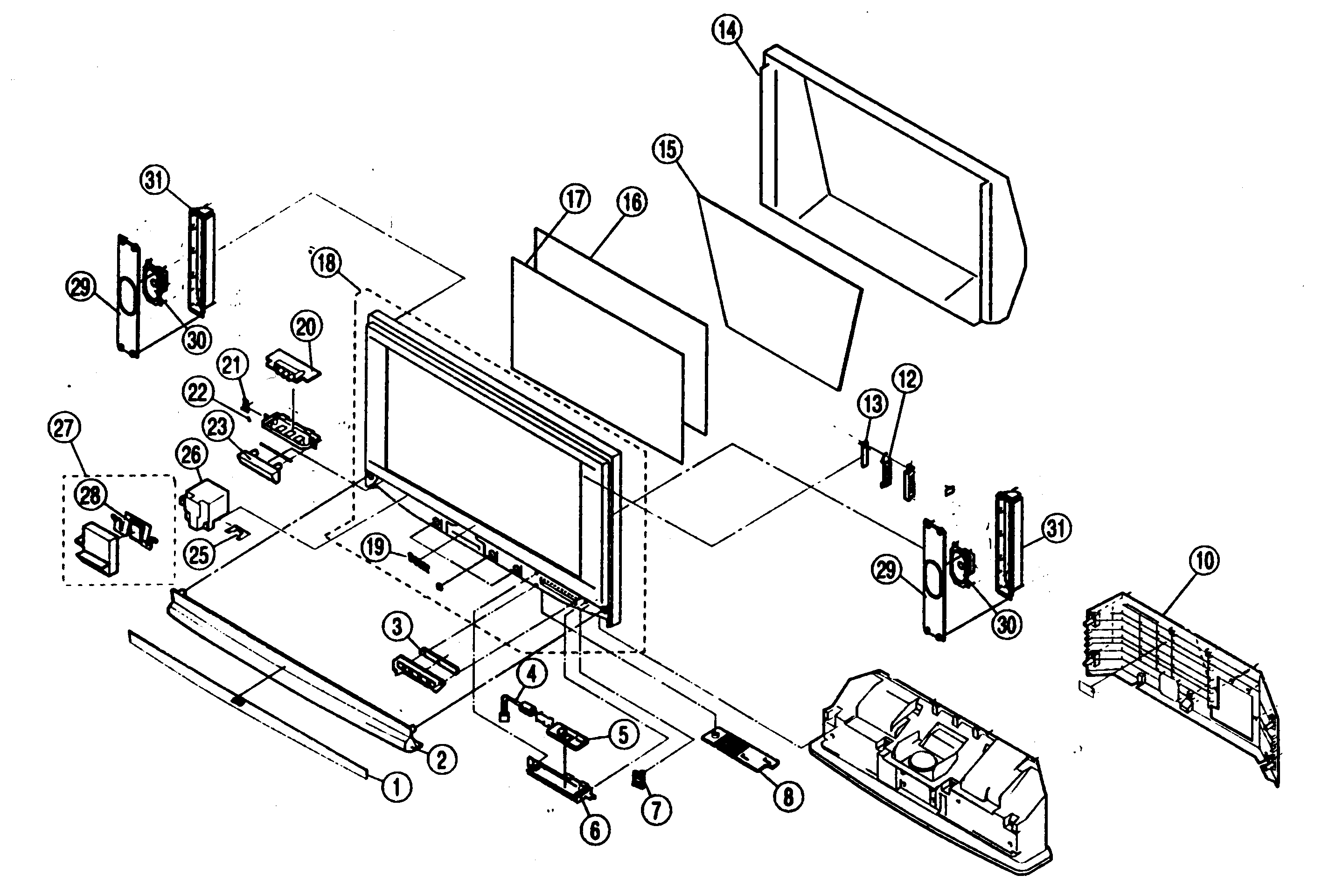 Cabinet parts 1