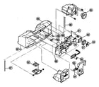 Sony KDF-60WF655 cabinet parts 2 diagram
