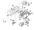 Sony KDF-55XS955 cabinet parts 2 diagram