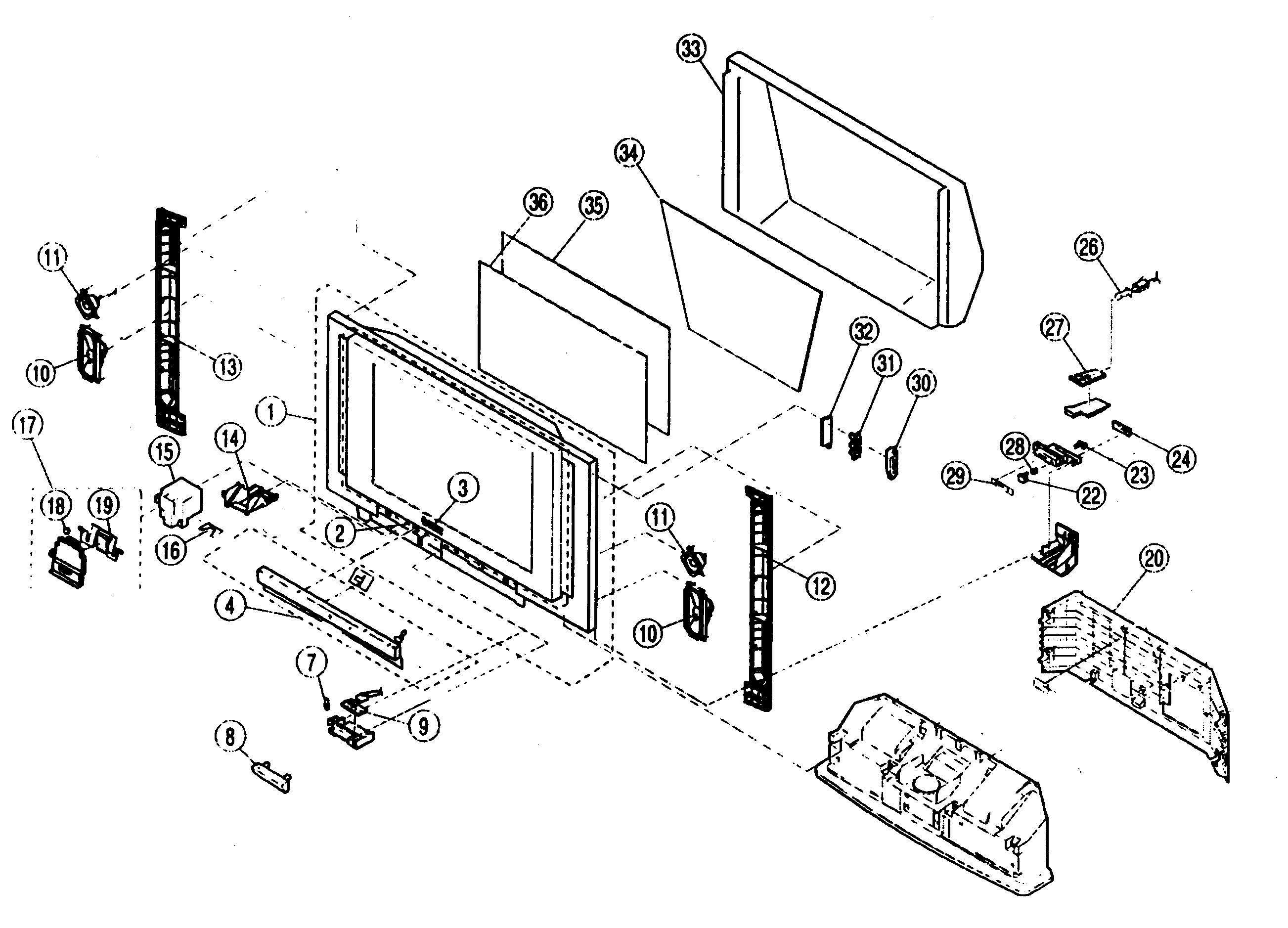 Cabinet parts 1