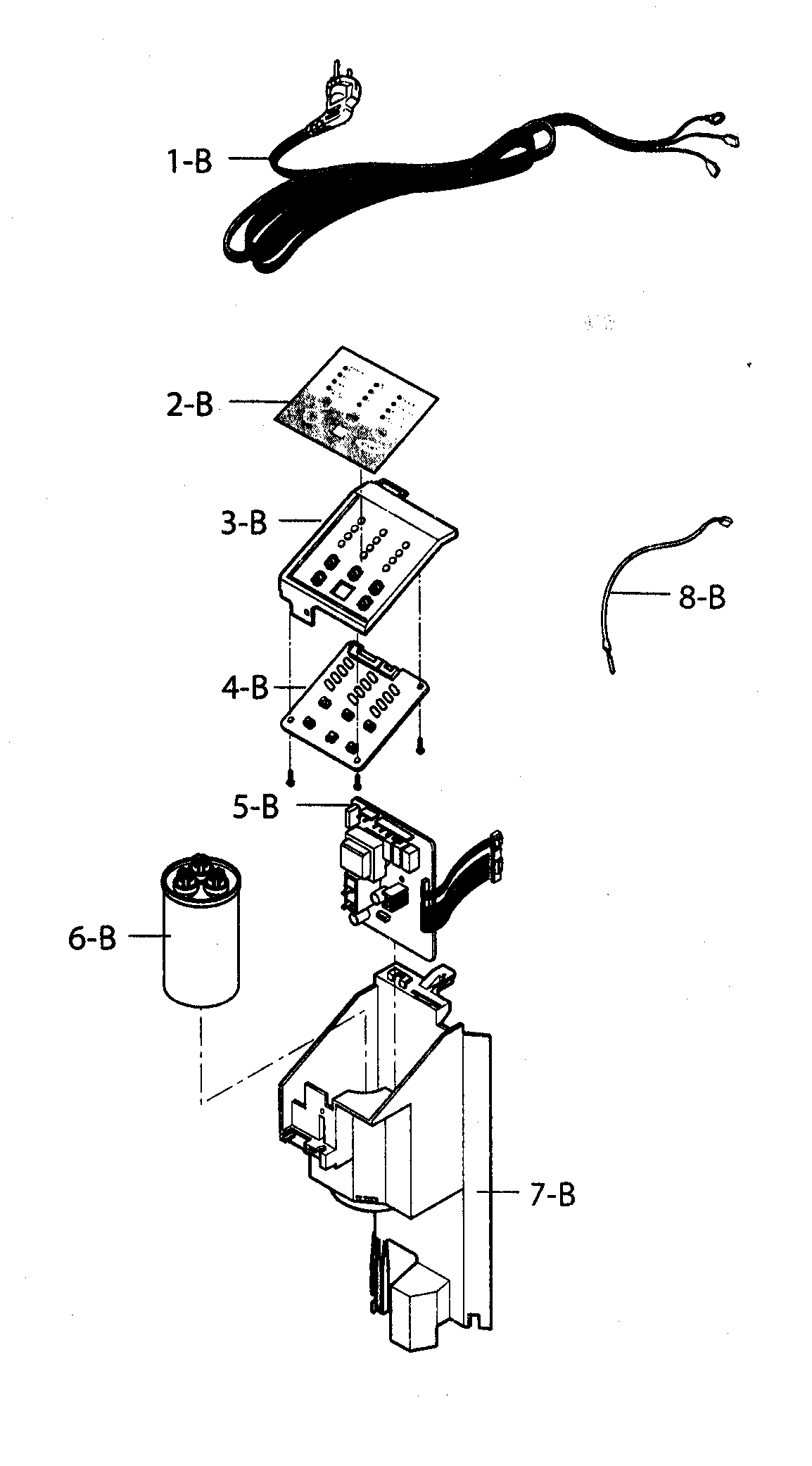 Control box assy