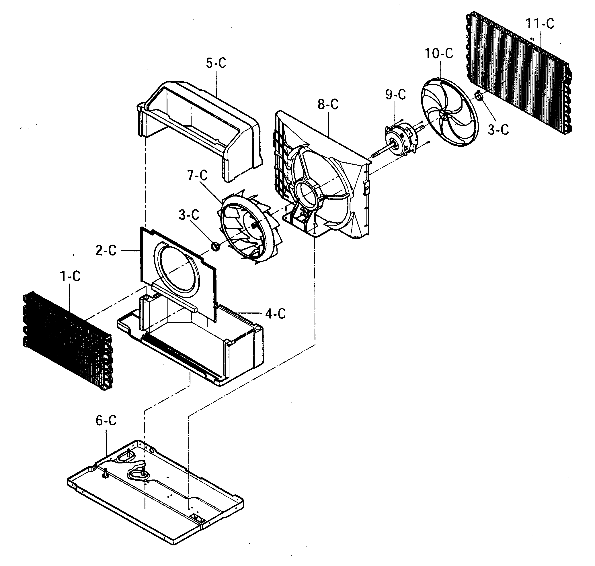 Air handling/cycle parts