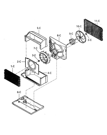 Air handling/cycle parts