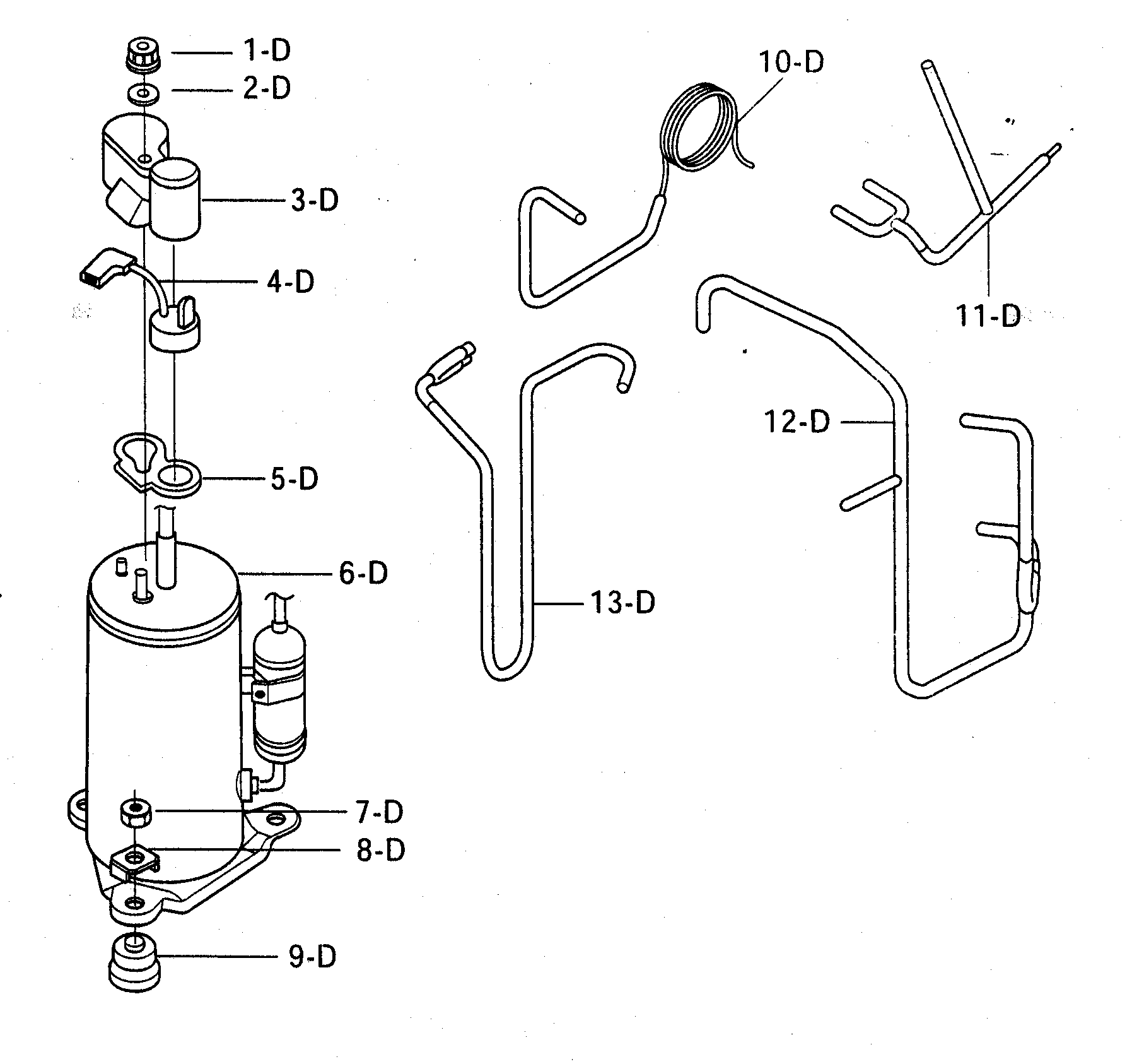 Compressor parts