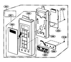 Kenmore Elite 72180882400 controller parts diagram
