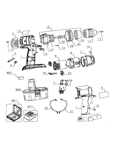 Drill assy