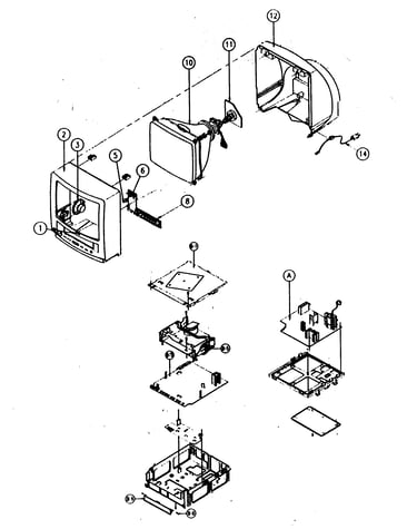 Cabinet bparts