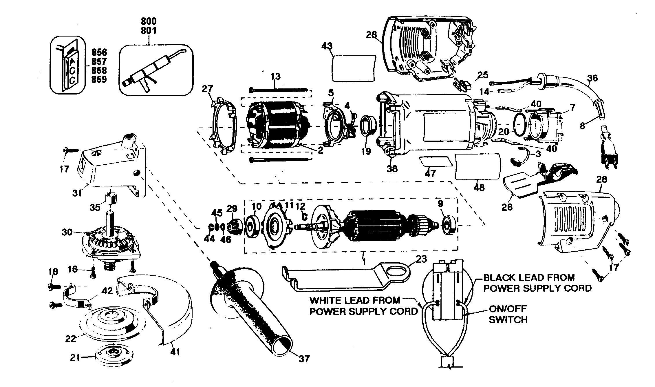 Grinder assy