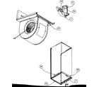 Carrier FE4ANF005000 blower assy diagram