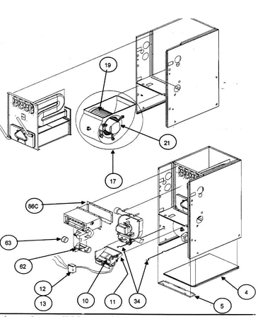 Casing assy