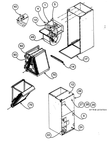 Casing assy