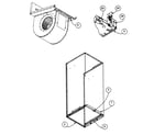 Carrier FC4CNF030000 blower assy diagram