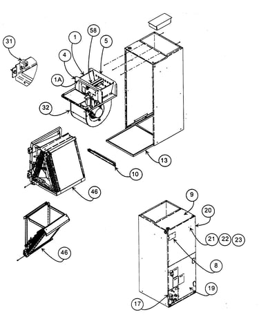 Casing assy