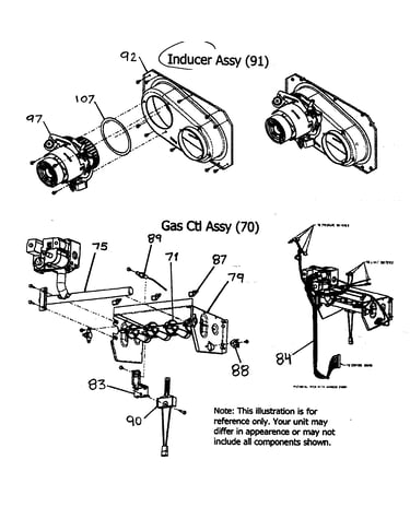 Inducer assy